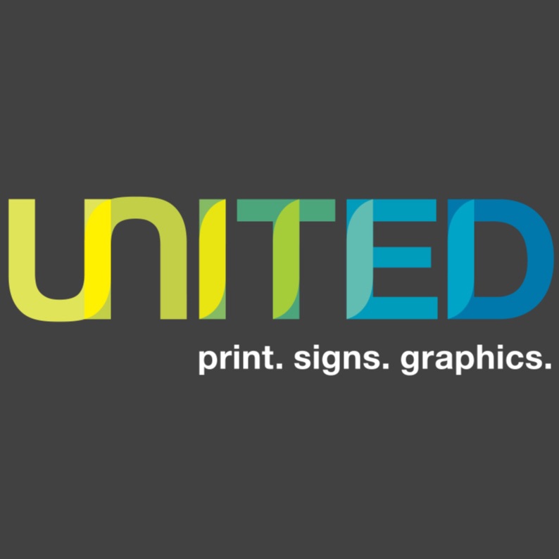 United print. signs. graphics. United print. signs. graphics.